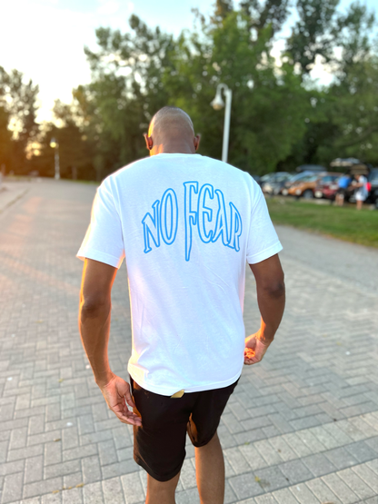 Baby Blue "No Fear" T-shirt