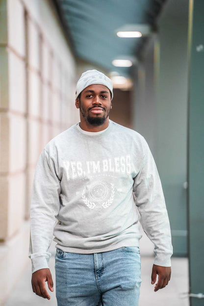 Grey Midweight Staple Crewneck