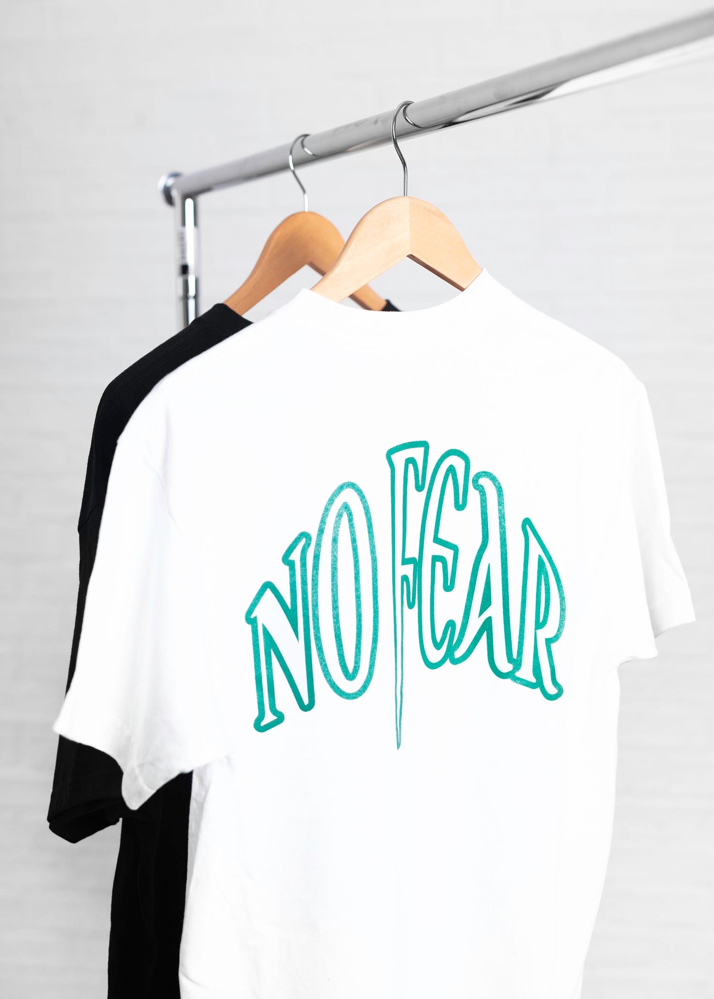 White "No Fear" T-shirt